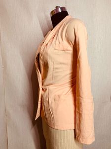 Peach Blazer - Stylish &amp; Versatile