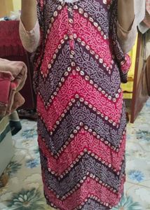 Stylish Printed Kaftan Dress