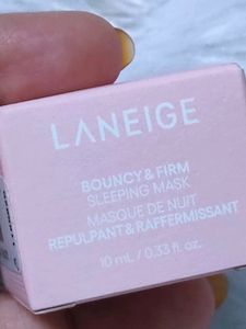 Combo Laneige Bouncy &amp; Firm Sleeping Mask