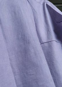 Cantabil Men Purple textured Formal Shirt