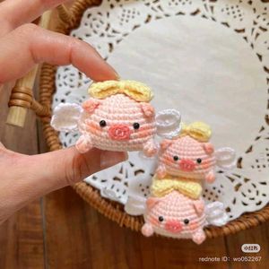 Crochet Pig Keychain