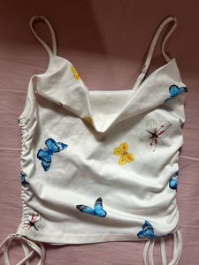 Butterfly Print Cami Top