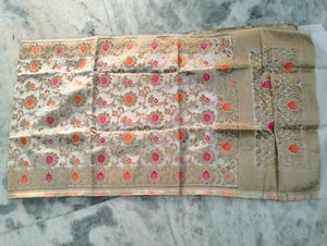 Floral Brocade Dupatta