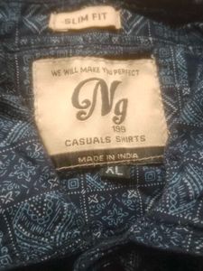 Patterned Casual Shirt