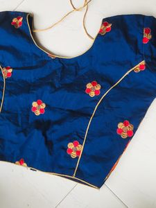 Blue Color Lhenga Choli