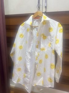 Smiley Face Print Shirt from Vietnam