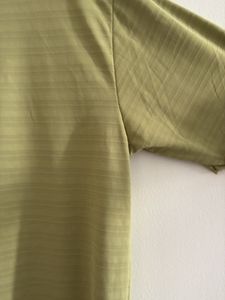 Olive Green Striped Tee