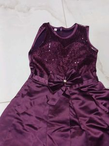 Elegant Purple Dress