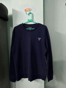 Guess Navy Blue Sweater
