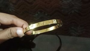 Gold Bangle Bracelet