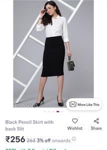Black Formal Skirt