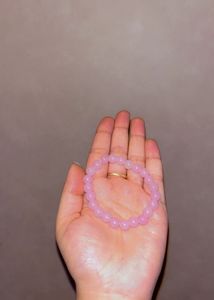 Baby Pink Beaded Bracelet