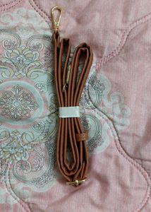 Beige And white Bag