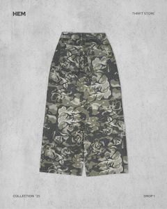 Camo Wide Leg Pants