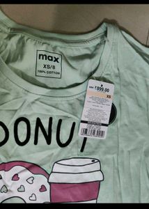 Max Night Suit New With Tag Xs Size