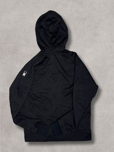 Spyder Black Hooded Jacket