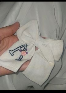 Alphabet Hair Bow