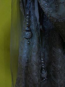 Elegant Silver Lehenga Set