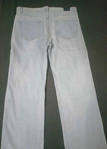 Light Wash Wide Leg Jeans
