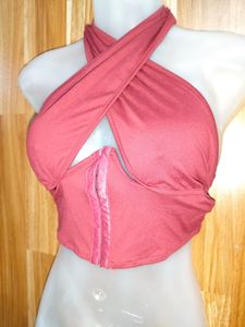 Pink Criss Cross Top 26oct10