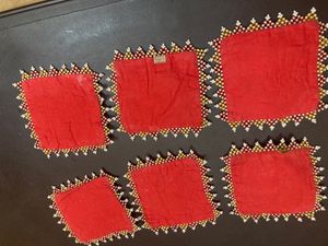 6 Fabric Coasters