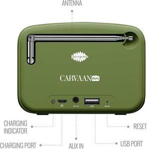 Saregama Carvaan Mini Hindi 2.0- Music Player with