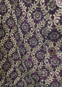 Velvet Wine Colour Blazer