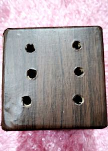 Wooden Dice Decor/ Pen Holder