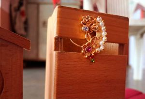 Maharashtra Press Nose Pin ( Pack Of 1 )