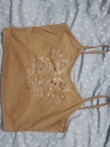Cute Brown Tank Top