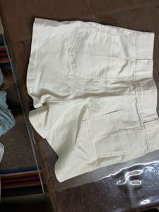 White Shorts
