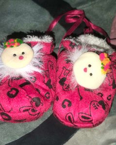 Cute Baby Girl Booties