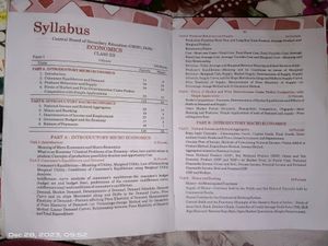 Class 12th Economics Book Written By Dr. Anupam