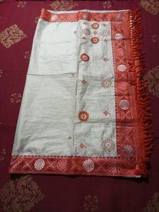 Traditional Indian Sador Mekhela Used