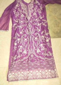 pakistani purple suit set
