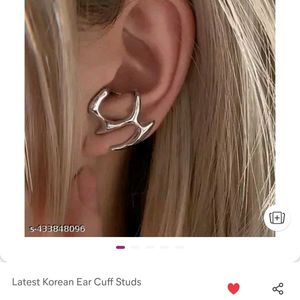 Silver Ear Cuff