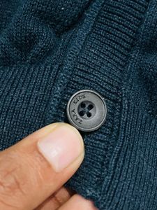 Zara Classic Navy Cardigan