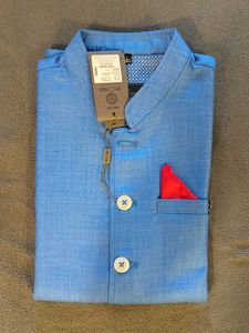 L - Royal Blue Nehru Jacket
