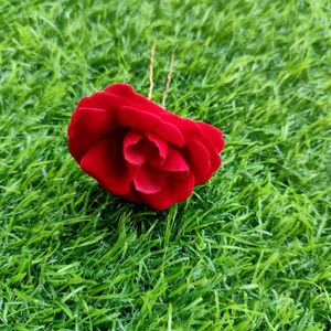 Rose Hair Pin Combo ( 2 Pc Of Each Colour)