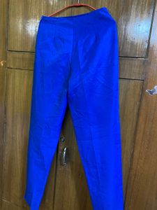 Set Of 2 High Waist Trousers