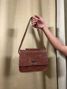 Vintage Brown Satchel Bag