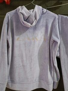 Lavender Velour Co-ord Set