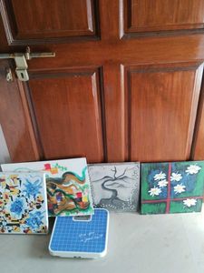Canvas Painting For 4