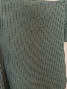 Y2K Off Shoulder Knitted Crop Top