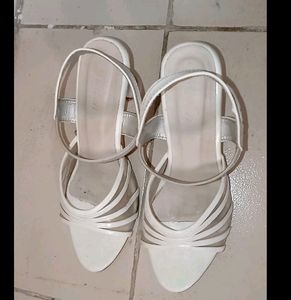 White Party Heels