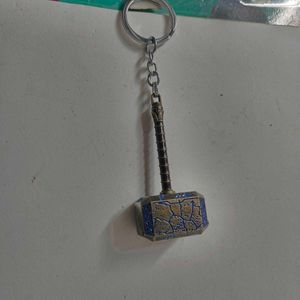 Thor's Hammer Mjolnir Keychain
