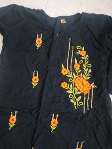 Elegant Embroidered Kurta