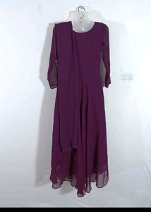 Elegant Purple Kurta