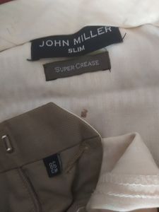 John Miller Formal Trousers For Men