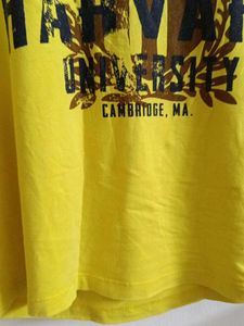 Sleeveless Yellow Tee